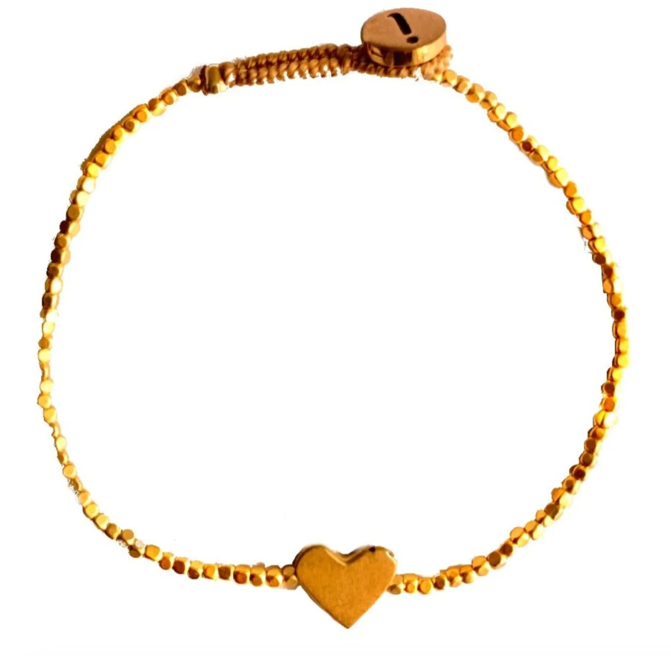 Peggy Heart Bracelet - Gold