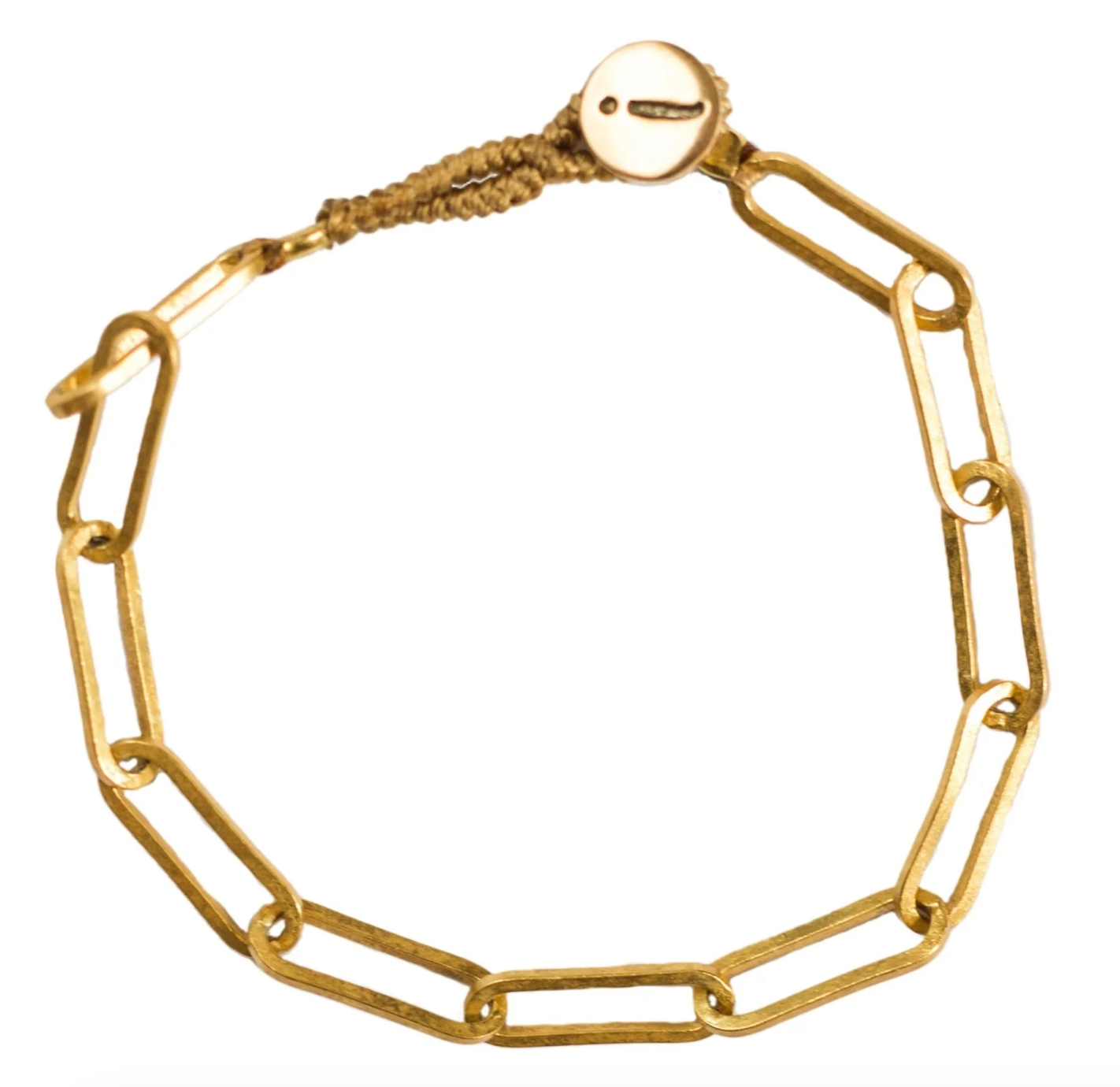 Gold Link Bracelet