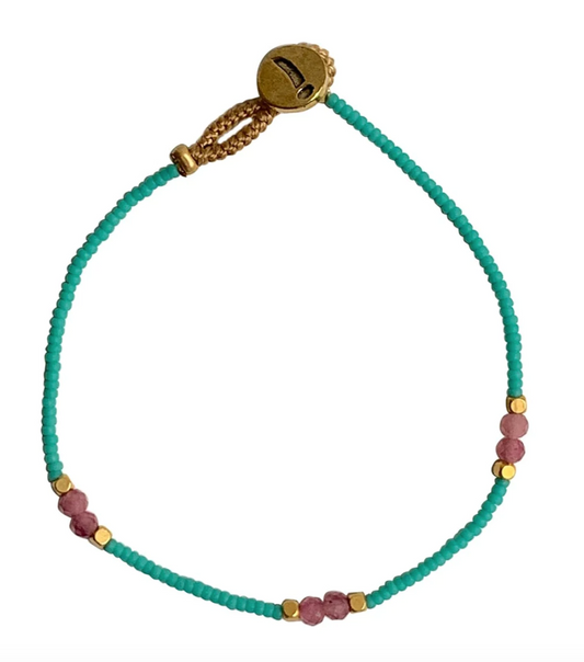 Lulu Bold Bracelet - Turquoise