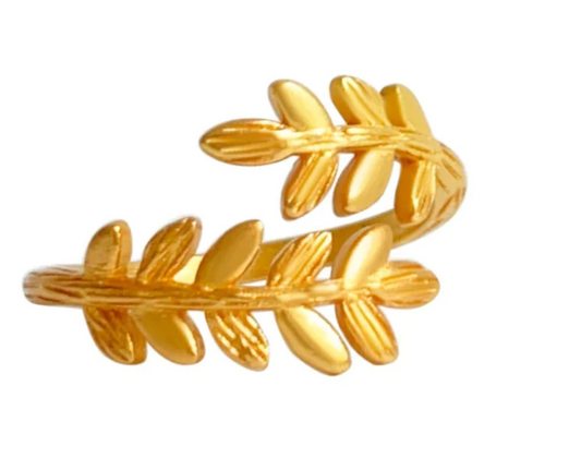 Leaves Ring - Gold
