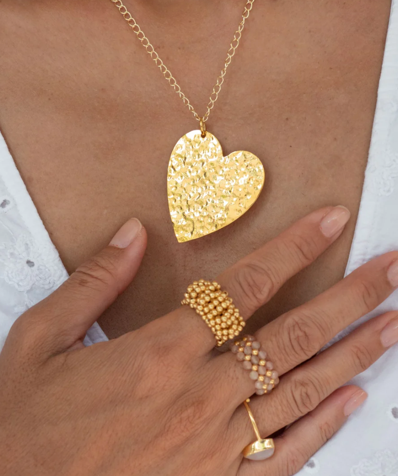 Sweetheart Necklace Gold