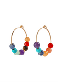 Chakra Hoop Earrings