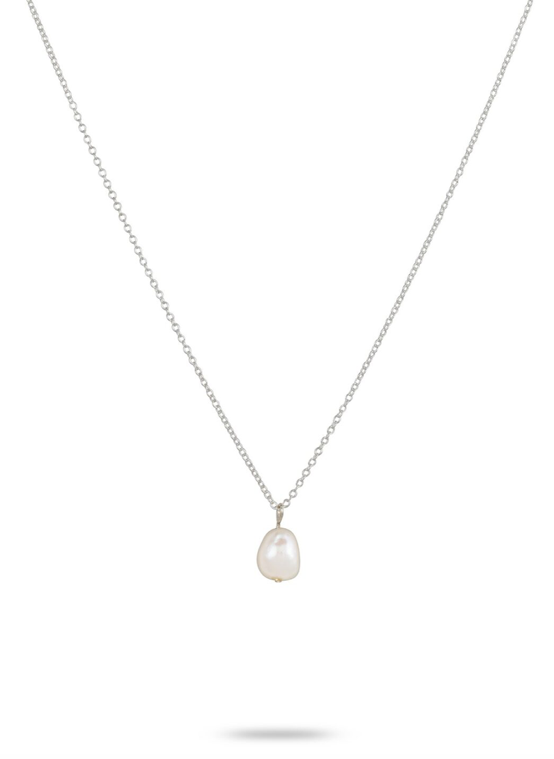 Pearl Silver Necklace