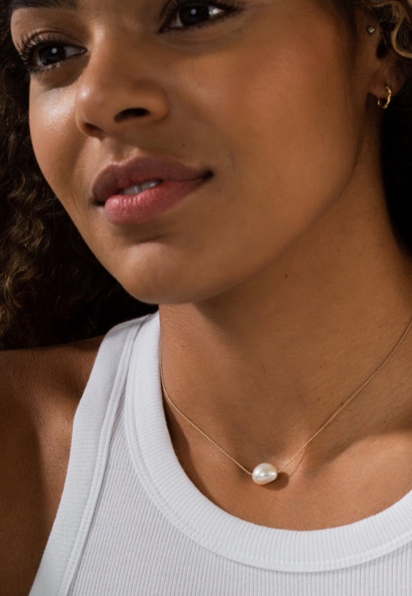 Pearl Cord Necklace