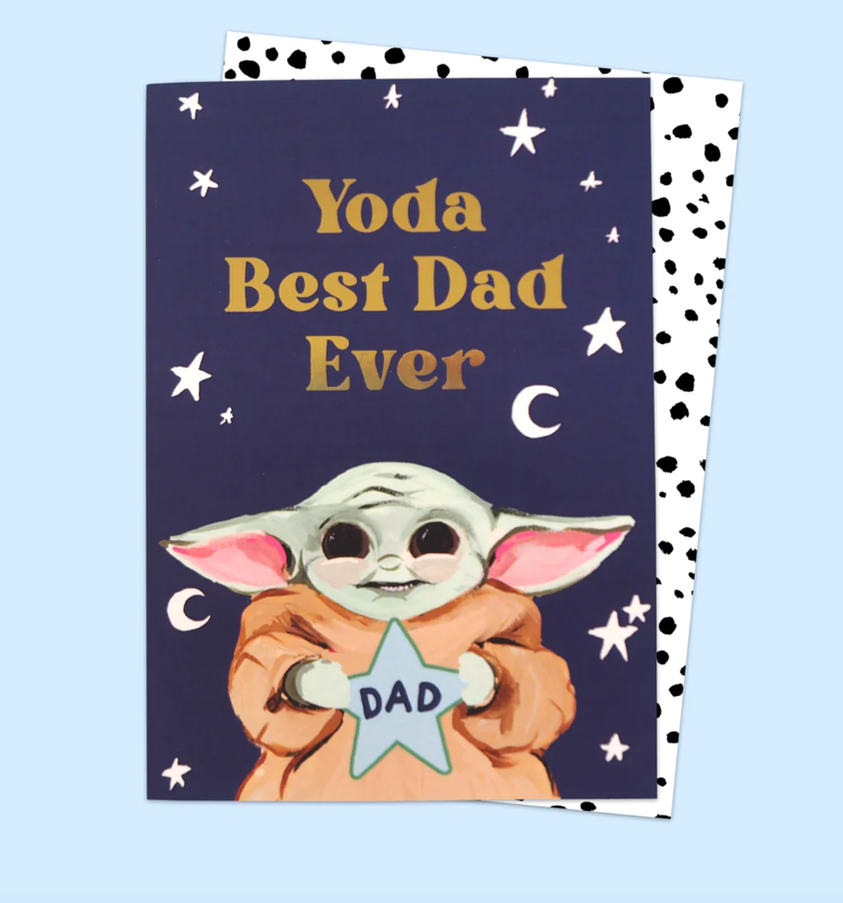 Yoda Best Dad Card