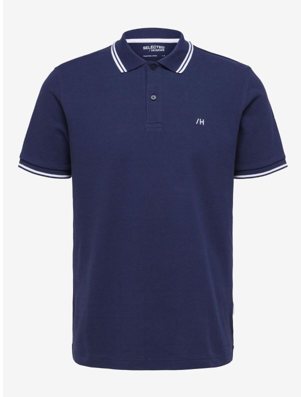 SLHDANTE SPORTS POLO - Navy Blazer