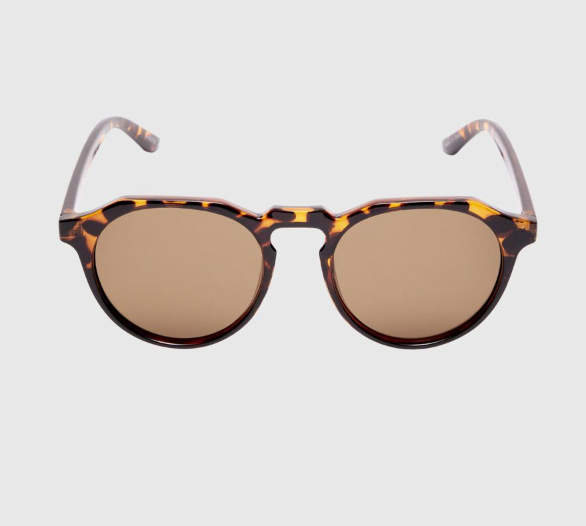 Classic Sunglasses - Round Tortoise Shell / Demitasse s2406