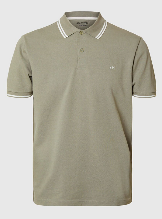 SLHDANTE Sports Polo - Vetiver