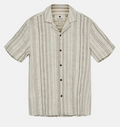 AKLEON Short Sleeve Cotton Shirt - Tofu
