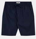 AKLT James Linen Ela Shorts - Sky Captain