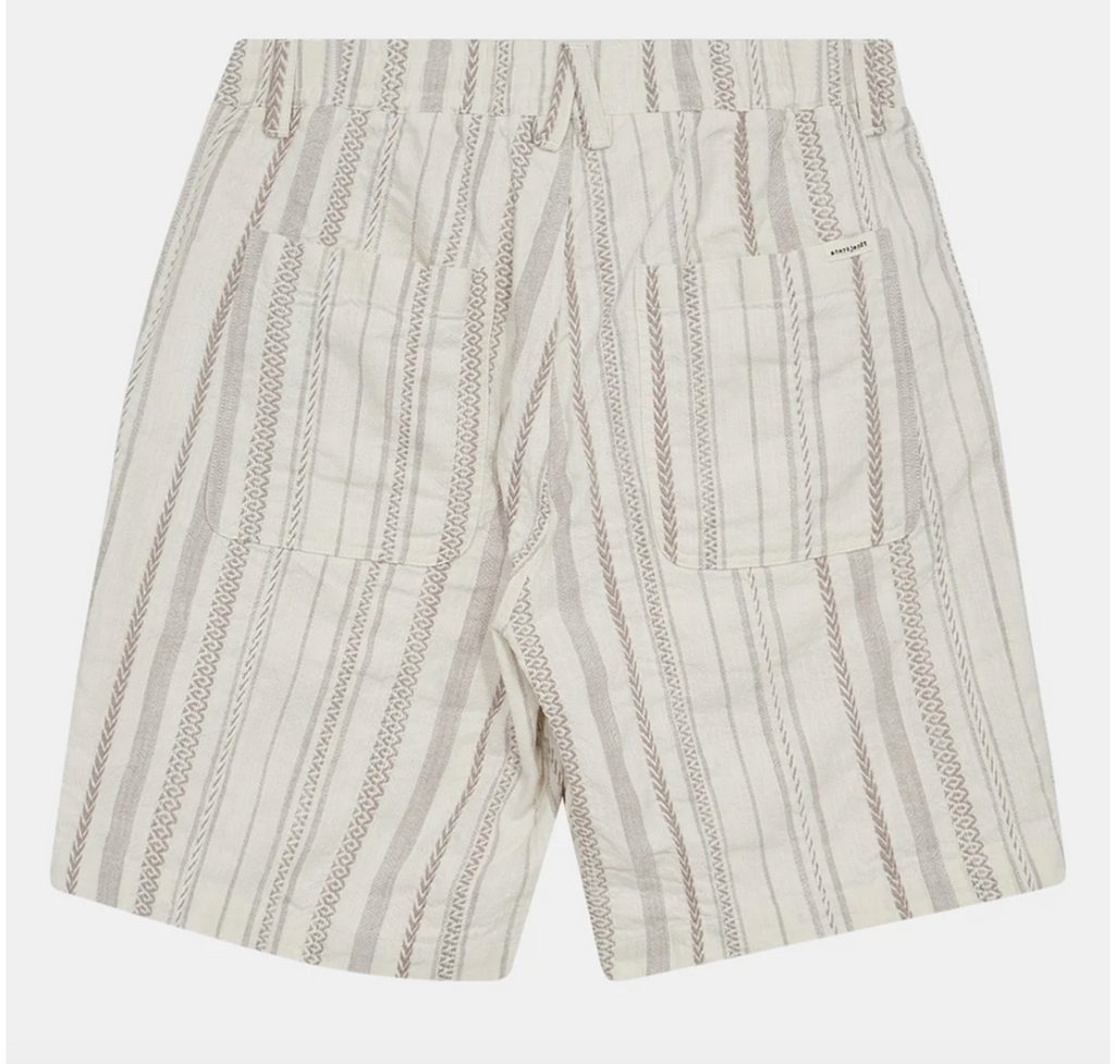 AKLT Jan Elastic Cotton Shorts - Tofu