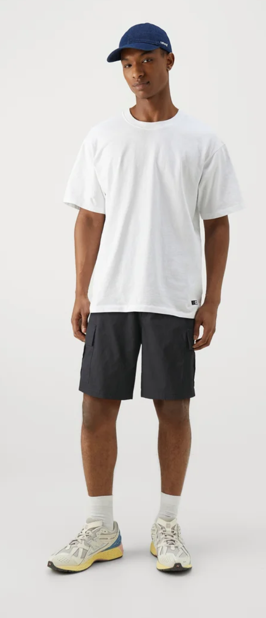 SLHREGULAR Evan Cargo Shorts - Black