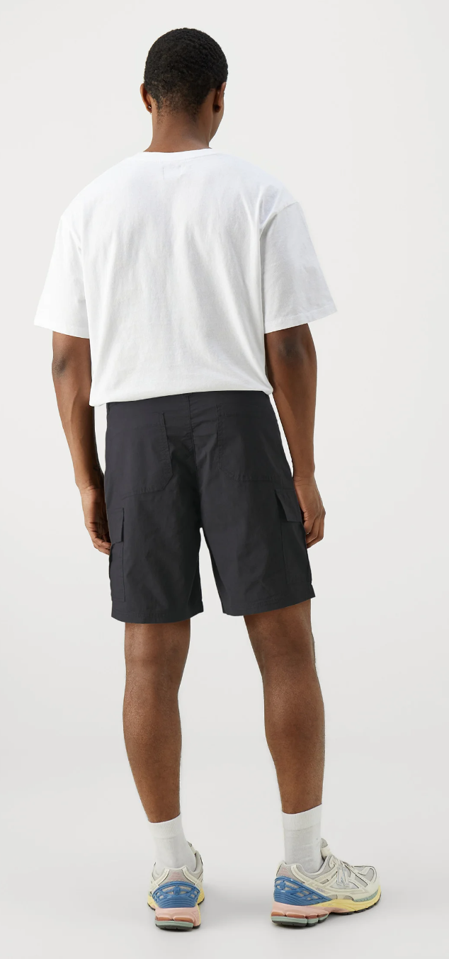 SLHREGULAR EVAN CARGO SHORTS - Black