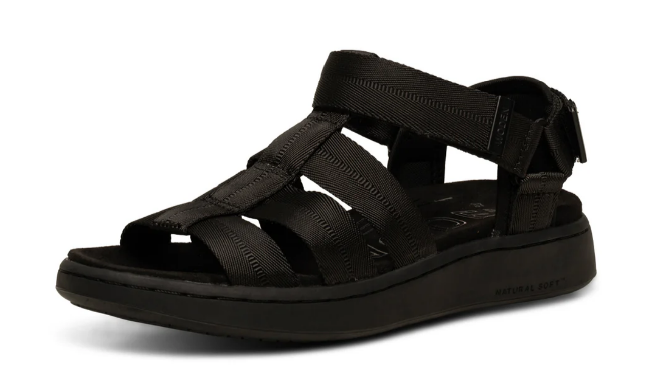 Line Fisherman sandal - Black