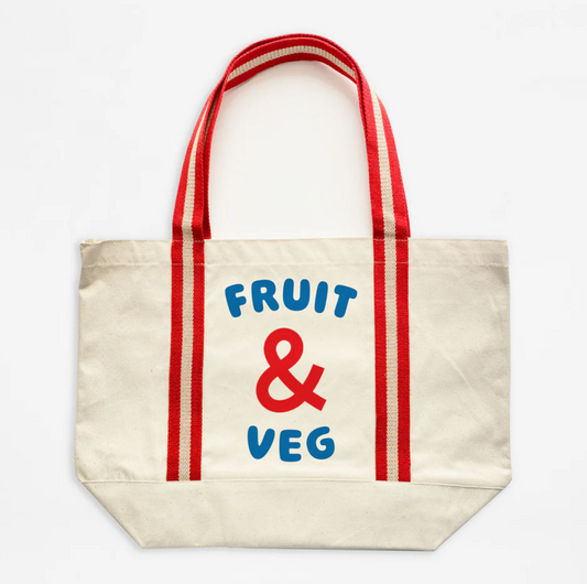 Fruit & Veg / Beer & Wine Tote Bag