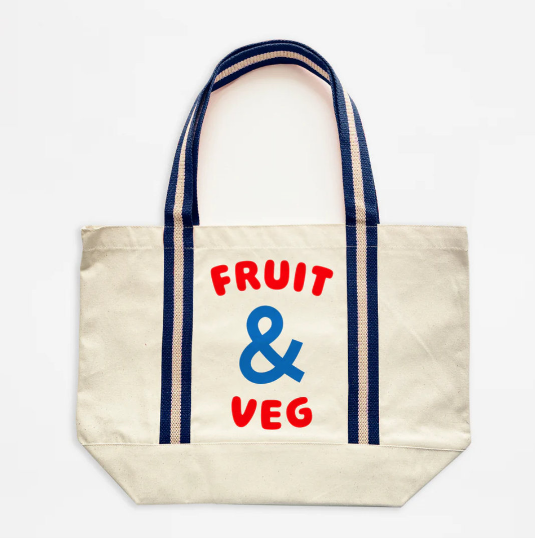 Fruit & Veg / Beer & Wine Tote Bag