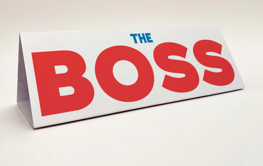 Office Space Three Sided Sign