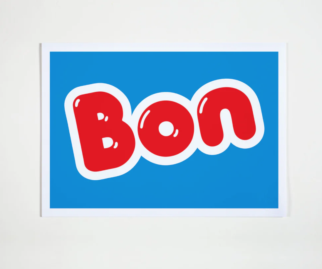 Bon A4 Screen Print