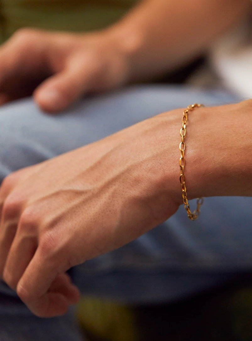 Paperclip Chain Bracelet