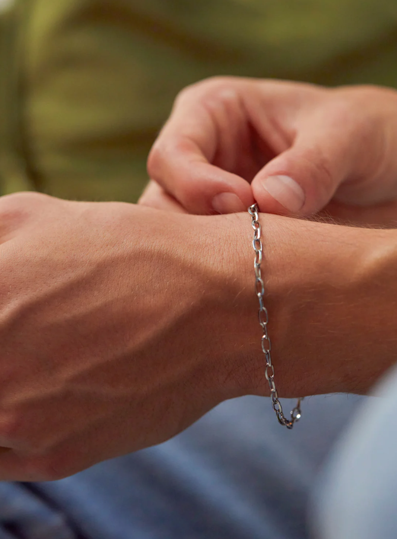 Paperclip Chain Bracelet