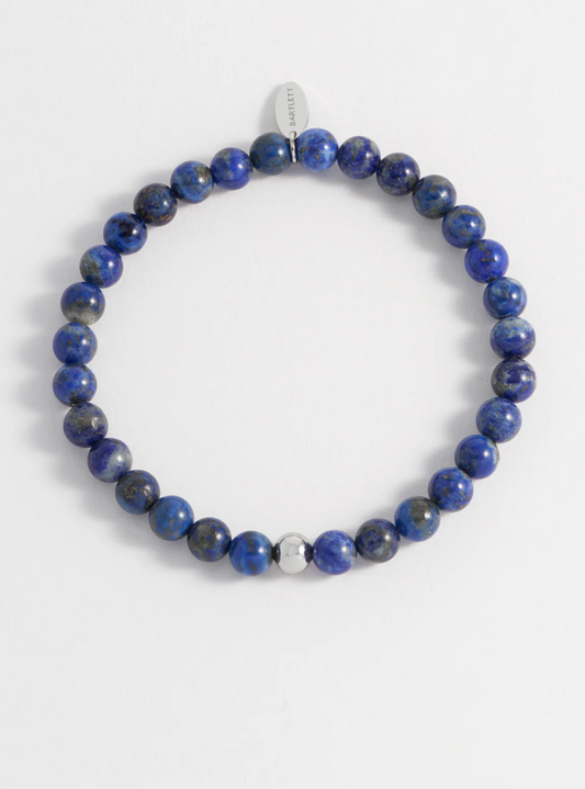 Lapis Gemstone Beaded Bracelet