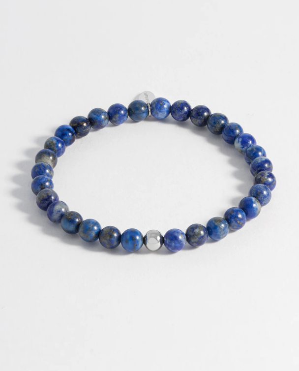 Lapis Gemstone Beaded Bracelet