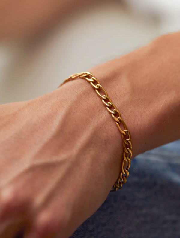 Figaro Chain Bracelet