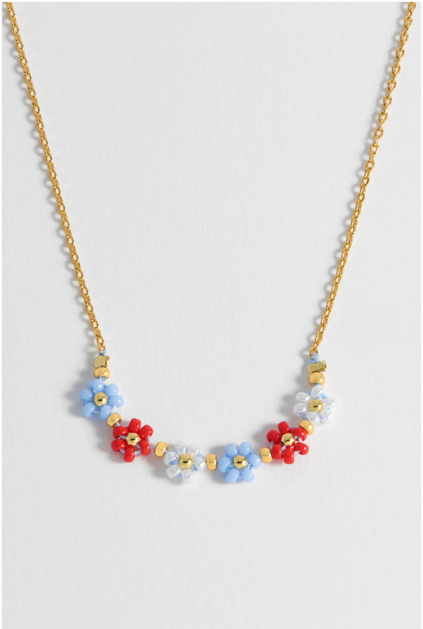 Multi Daisy Chain Necklace