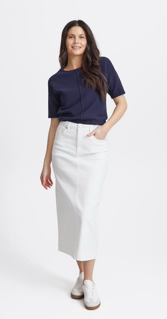 FXDENIMA SKIRT - White Denim