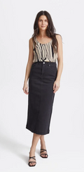 FXDENIMA SKIRT - Black Denim