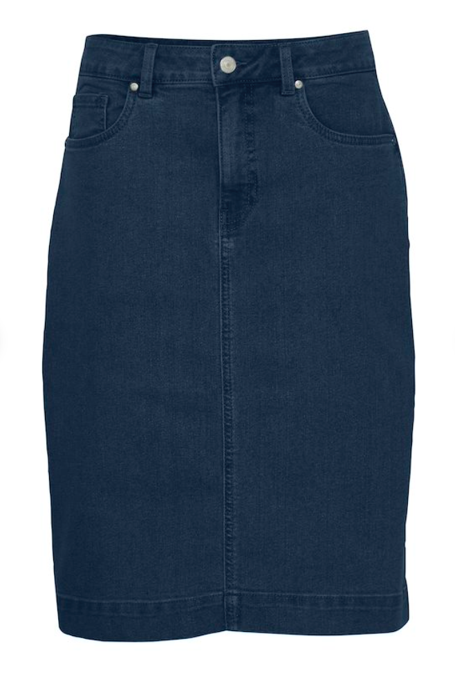 FXDENIMA SHORT SKIRT - Dark Blue Denim
