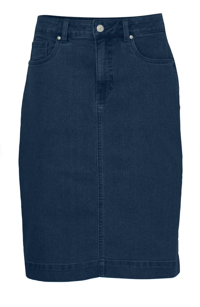 FxDenima Dark Blue Denim Short Skirt