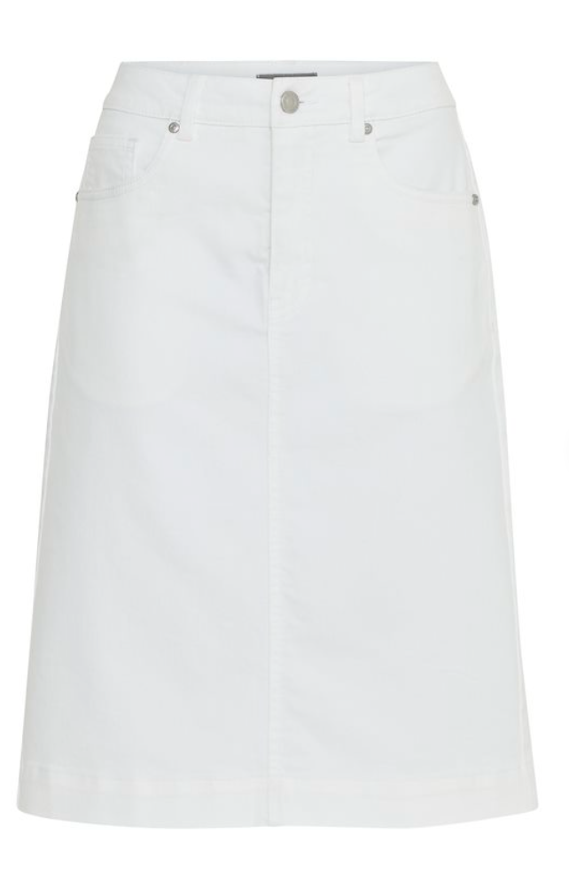 FXDENIMA SHORT SKIRT - White