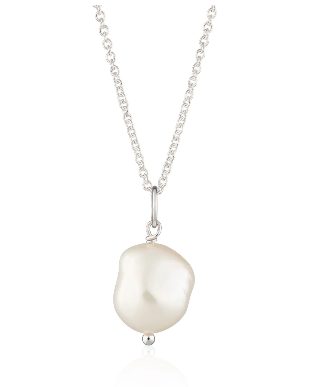 Baroque Pearl Necklace with Slider Clasp