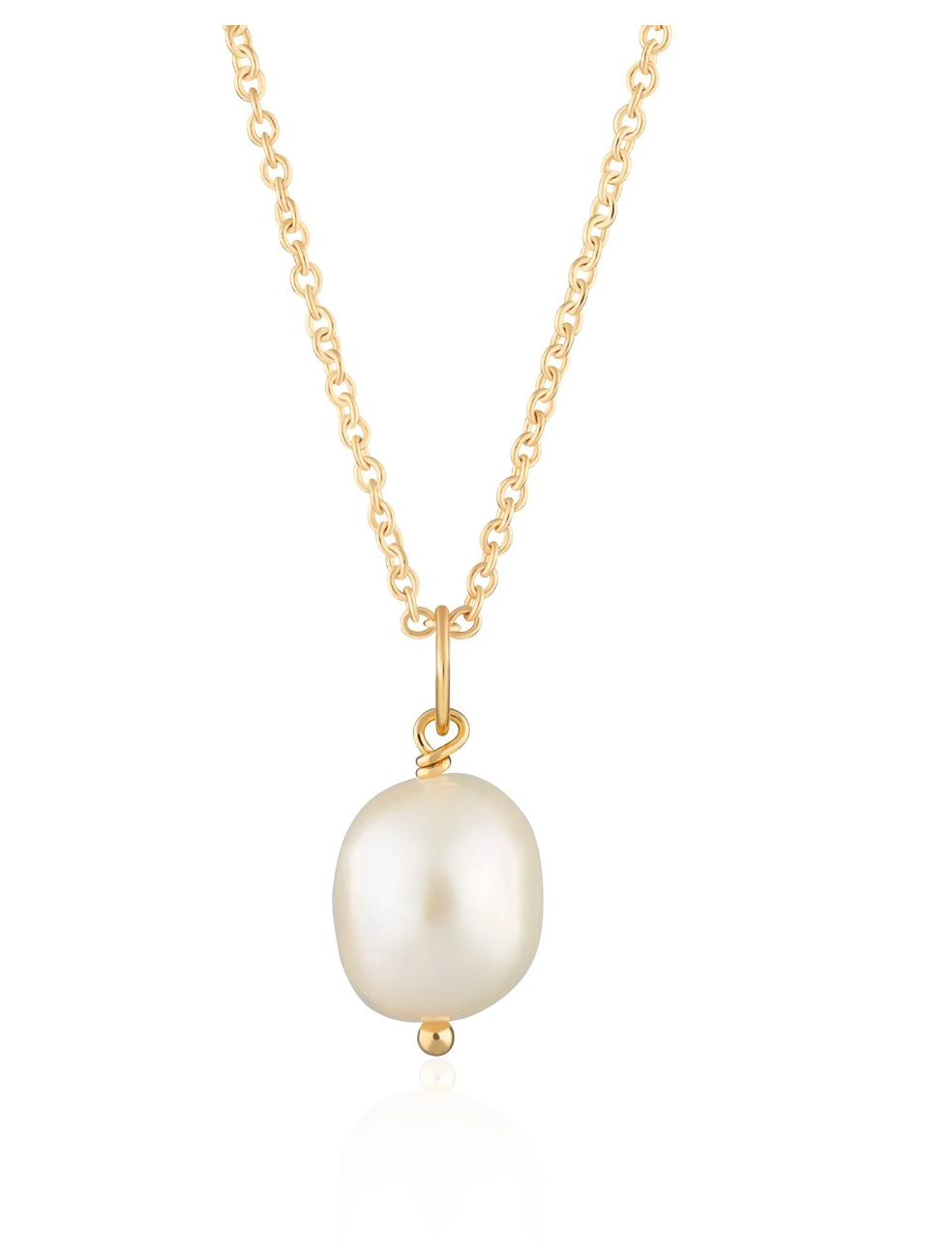 Baroque Pearl Necklace with Slider Clasp