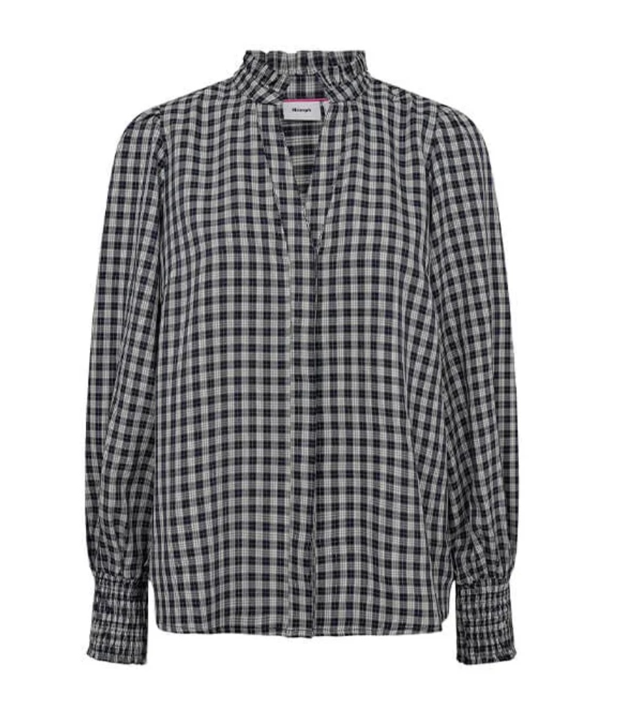 NUALI SHIRT - Dark Sapphire