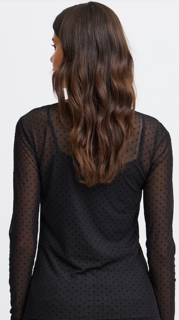 FXDETA SHEER MESH TOP