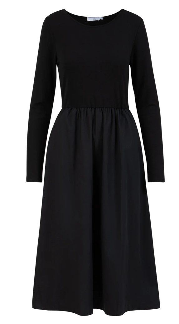 CC Heart Rylan Mix Dress Long Sleeve