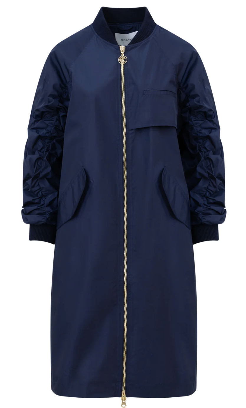 BOMBER JACKET - DEEP NAVY