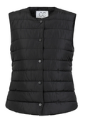 ASTA QUILTED VEST - BLACK