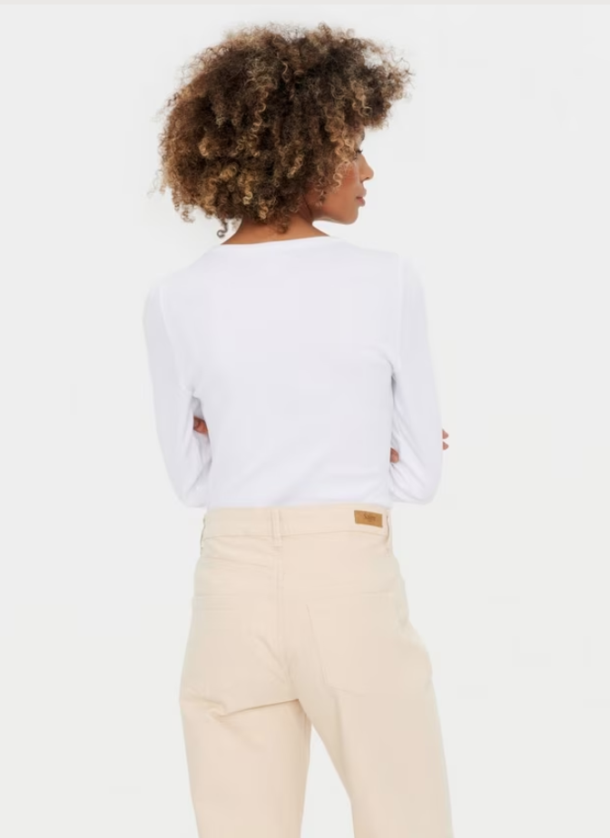 Aster Blouse - Bright White