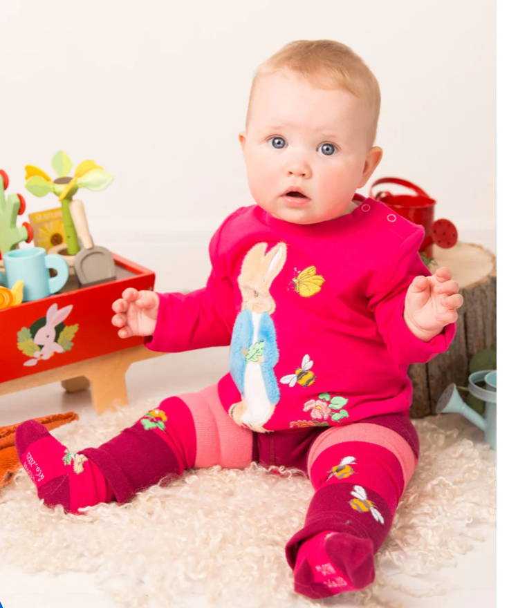 Peter Rabbit Autumn Leaf Socks