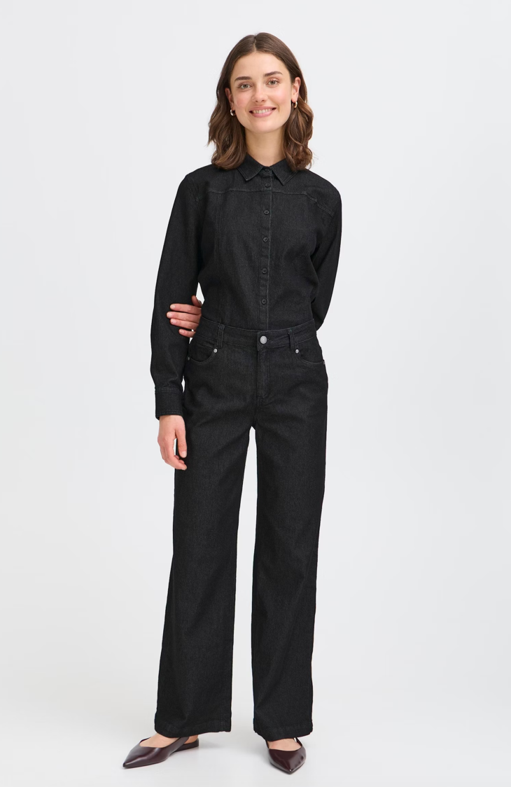 FRCHI HANNA JEAN - Black Denim