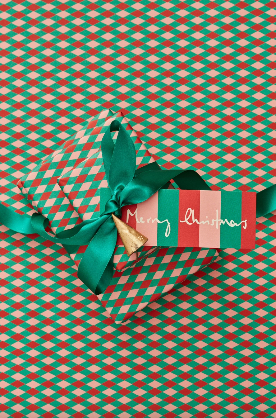 Diamond Christmas Gift Wrap