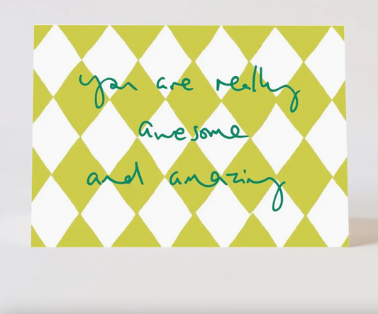 Awesome and Amazing Card