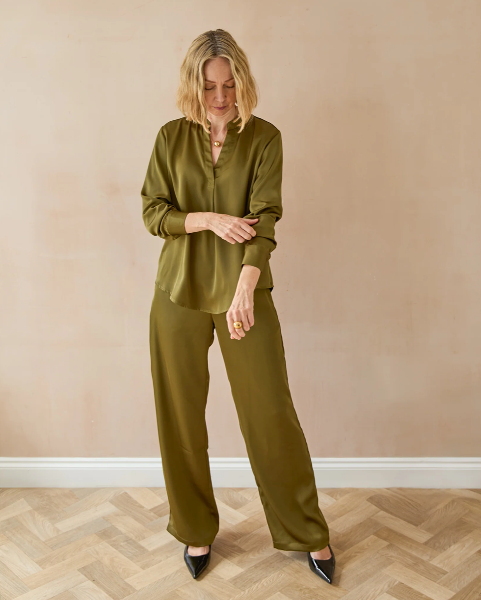 JOSIE SHIRT - AVOCADO