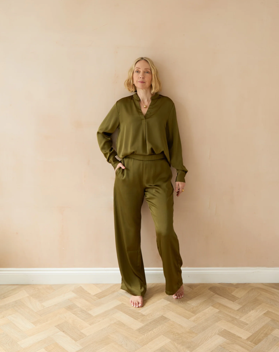 JOSIE SHIRT - AVOCADO