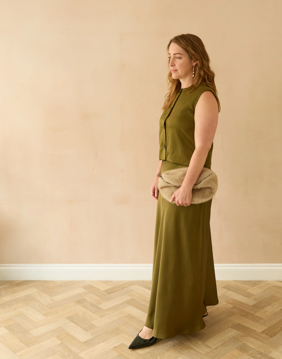 GINA SKIRT - AVOCADO