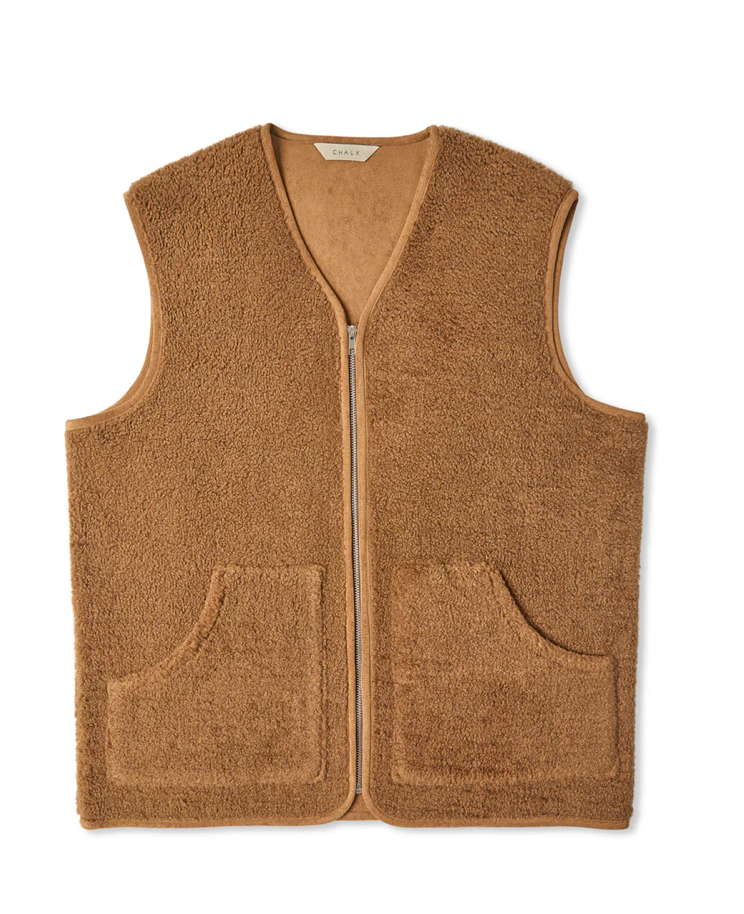 GARETH GILET - TOBACCO