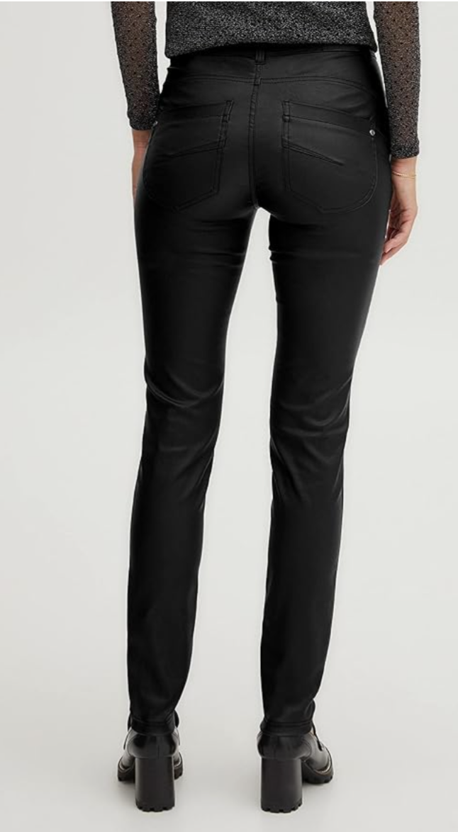 FRTALIN PAM PLEATHER TROUSERS